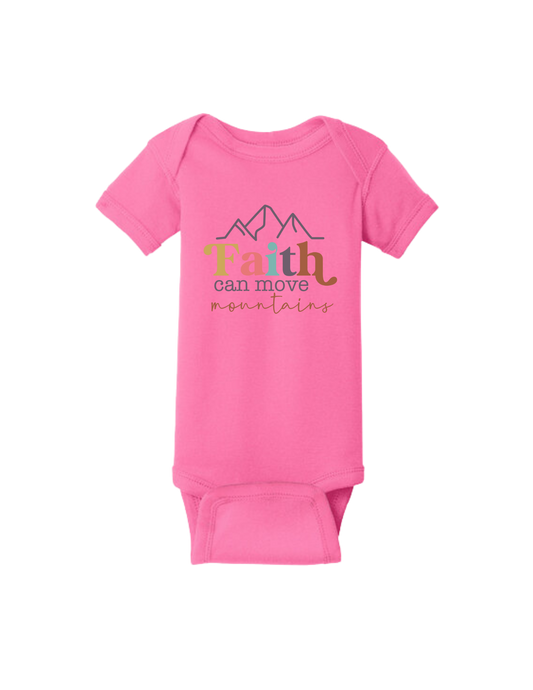 Faith can move mountains - Infant
